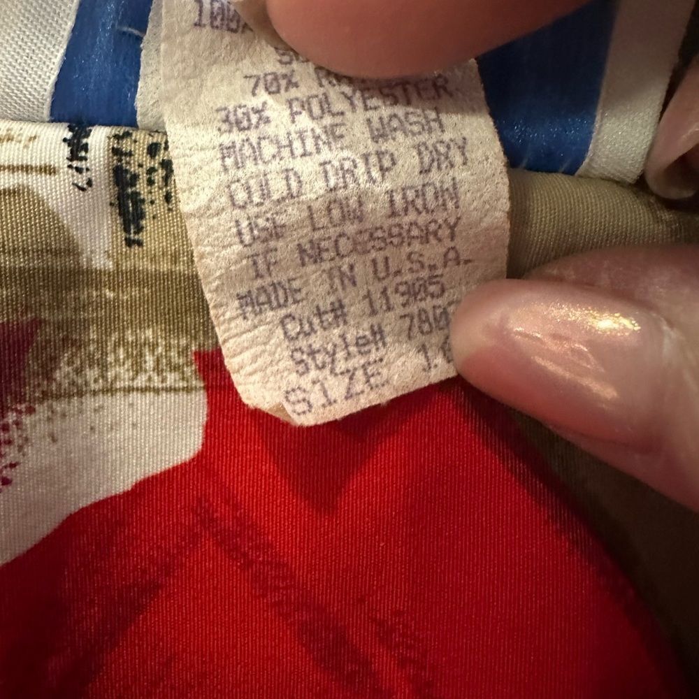 Periwinkle Geometric Patterned Tunic Top - image 3